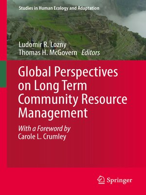 cover image of Global Perspectives on Long Term Community Resource Management